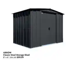 Home Hardware Classic Steel Storage Shed offer