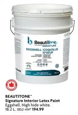 Home Hardware Signature Interior Latex Paint offer
