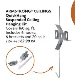 Home Hardware QuickHang Suspended Ceiling Hanging Kit offer