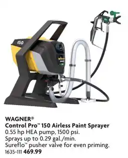 Home Hardware Control Pro 150 Airless Paint Sprayer offer
