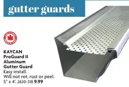 Home Hardware ProGuard II Aluminum Gutter Guard offer