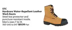 Home Hardware STC Hardcore Water-Repellent Leather Work Boots offer