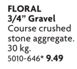 Home Hardware FLORAL 3/4 Gravel offer
