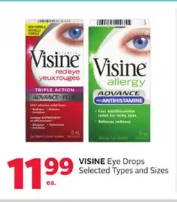 Rexall VISINE Eye Drops offer