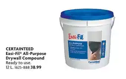 Home Hardware Easi-Fil All-Purpose Drywall Compound offer