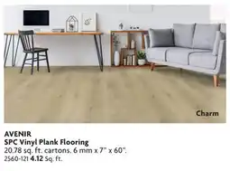 Home Hardware SPC Vinyl Plank Flooring offer