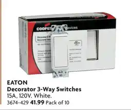 Home Hardware Decorator 3-Way Switches offer