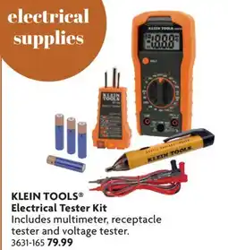 Home Hardware Electrical Tester Kit offer