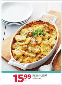 Rexall M&M FOOD MARKET Supreme Scalloped Potatoes offer