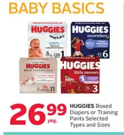 Rexall HUGGIES Boxed Diapers or Training Pants offer