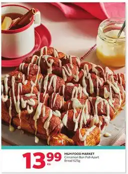 Rexall M&M FOOD MARKET Cinnamon Bun Pull-Apart Bread offer