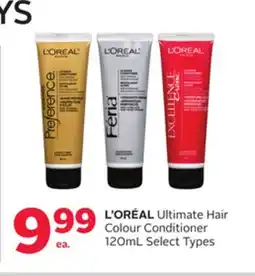 Rexall L'OREAL Ultimate Hair Colour Conditioner offer