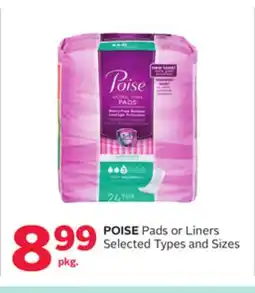 Rexall POISE Pads or Liners offer