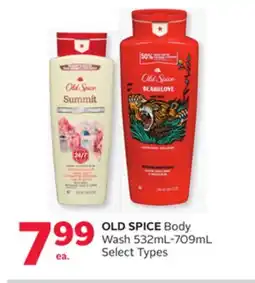 Rexall OLD SPICE Body Wash offer