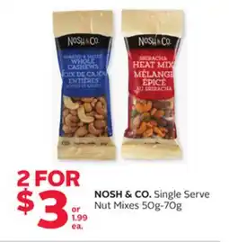 Rexall NOSH & CO. Single Serve Nut Mixes offer
