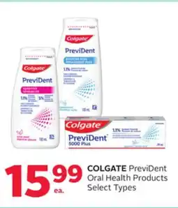 Rexall COLGATE PreviDent Oral Health Products offer