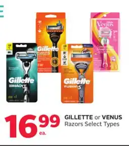Rexall GILLETTE or VENUS Razors offer