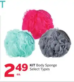 Rexall KIT Body Sponge offer