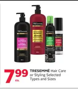 Rexall TRESEMMÉ Hair Care or Styling offer