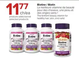 Accès pharma webber naturals Biotine offer