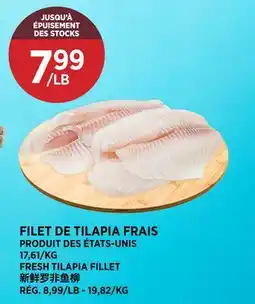 Kim Phat FRESH TILAPIA FILLET offer