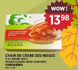 Kim Phat O & C BRAND FROZEN COOKED SNOW CRAB MEAT offer