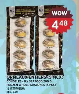Kim Phat D.Y SEAFOOD FROZEN WHOLE ABALONES offer
