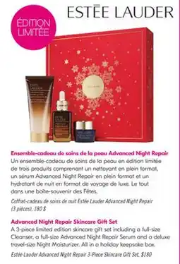 Pharmaprix Estée Lauder Advanced Night Repair 3-Piece Skincare Gift Set offer