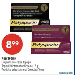 Pharmaprix POLYSPORIN Topical Ointment or Cream (15 g) offer