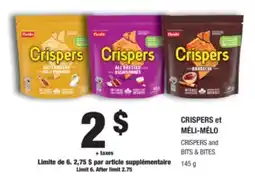 Pharmaprix CRISPERS and BITS & BITES offer