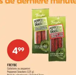 Pharmaprix FREYBE Pepperoni Snackers offer