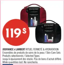 Pharmaprix JOUVIANCE x LAMBERT RITUEL FERMETÉ & HYDRATATION Skin Care Sets offer