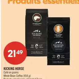 Pharmaprix KICKING HORSE Whole Bean Coffee offer