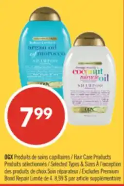 Pharmaprix OGX Hair Care Products offer