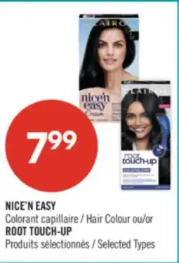 Pharmaprix NICE'N EASY Colorant Hair Colour or ROOT TOUCH-UP offer