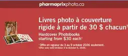 Pharmaprix Hardcover Photobooks offer