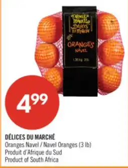 Pharmaprix DÉLICES DU MARCHÉ Oranges Navel offer