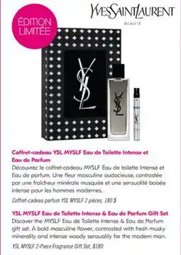 Pharmaprix YSL MYSLF 2-Piece Fragrance Gift Set offer