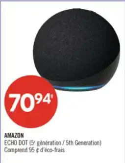 Pharmaprix AMAZON ECHO DOT 5th Generation offer