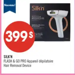 Pharmaprix SILK'N FLASH & GO PRO Hair Removal Device offer