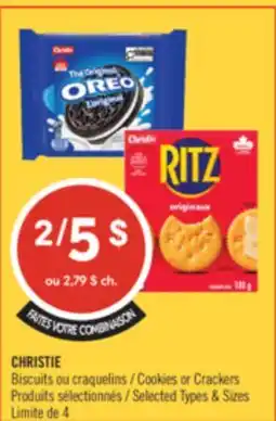 Pharmaprix CHRISTIE Biscuits ou craquelins offer