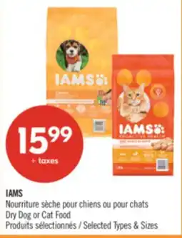 Pharmaprix IAMS Dry Dog or Cat Food offer