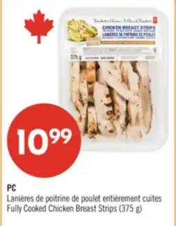 Pharmaprix PC Fully Cooked Chicken Breast Strips offer
