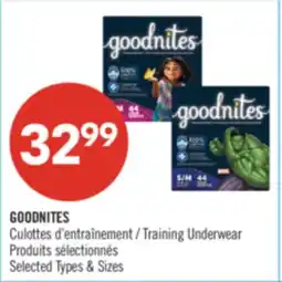 Pharmaprix GOODNITES Training Underwear offer