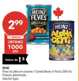 Pharmaprix HEINZ Canned Beans or Pasta offer