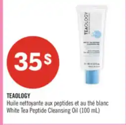 Pharmaprix TEAOLOGY White Tea Peptide Cleansing Oil offer