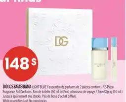 Pharmaprix DOLCE&GABBANA LIGHT BLUE 2-Piece Fragrance Set offer