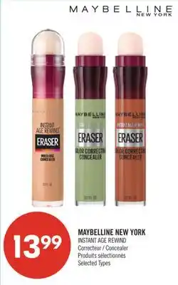 Pharmaprix MAYBELLINE NEW YORK INSTANT AGE REWIND Concealer offer