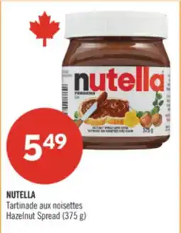 Pharmaprix NUTELLA Hazelnut Spread offer