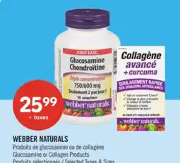 Pharmaprix WEBBER NATURALS Glucosamine or Collagen Products offer